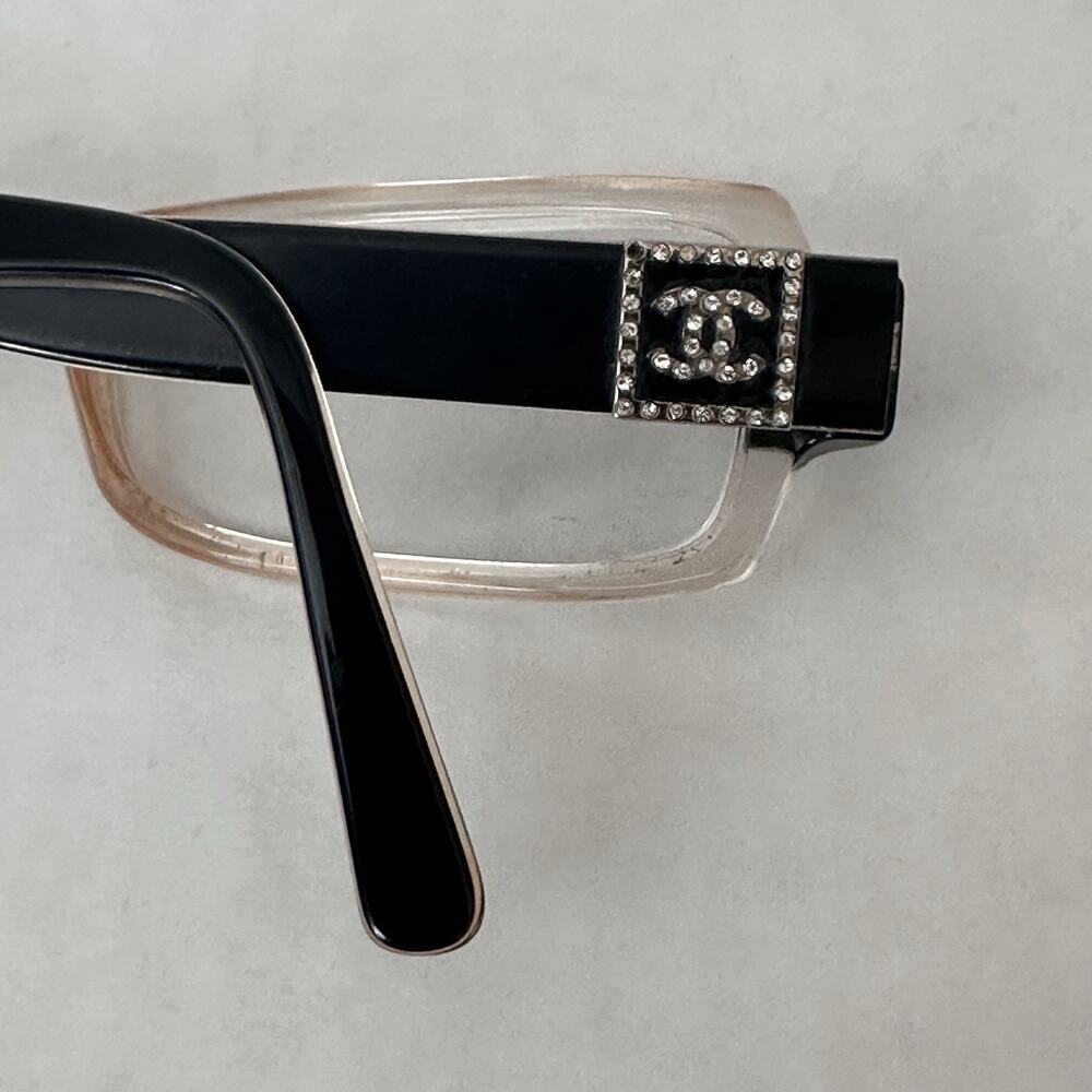 Chanel 3064-B C569 Limited Edition Swarovski Crystal 135 Eyeglasses Frames Only - Picture 3 of 11